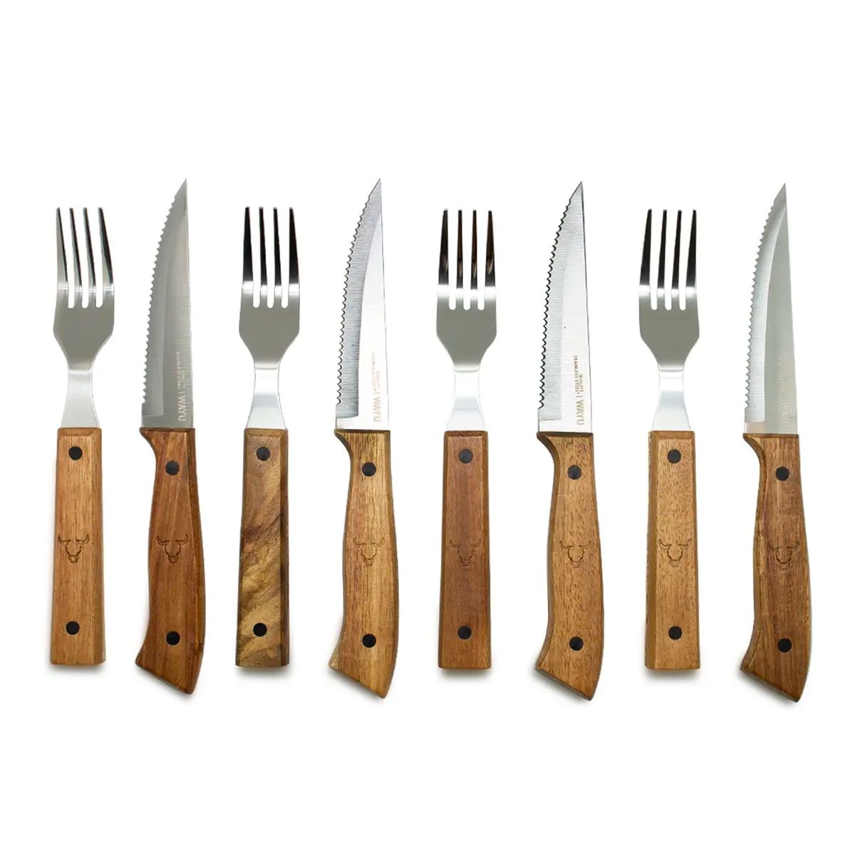 WAYU - Set 8 Piezas: Cuchillos y Tenedores PRM - Wayu
