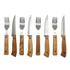 WAYU - Set 8 Piezas: Cuchillos y Tenedores PRM -