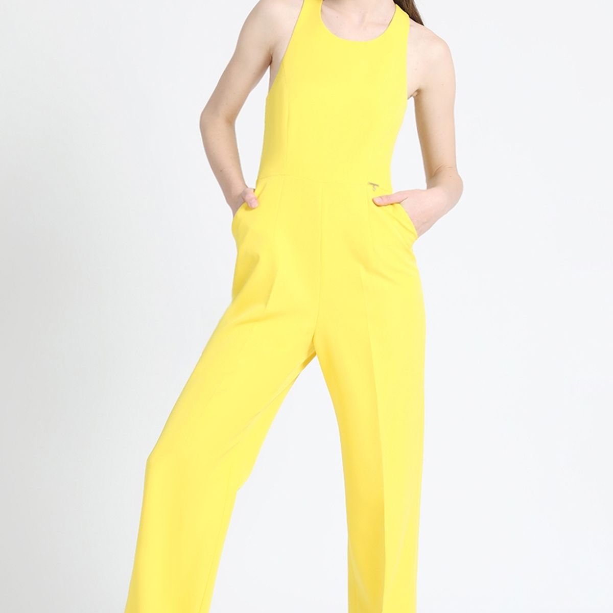 LIOLA - Enterito Largo Halter Amarillo Liola