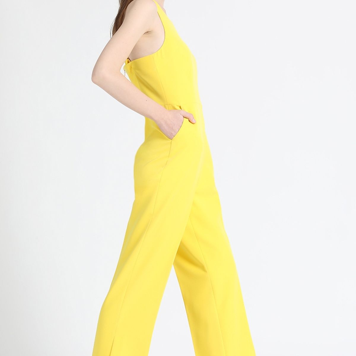 LIOLA - Enterito Largo Halter Amarillo Liola