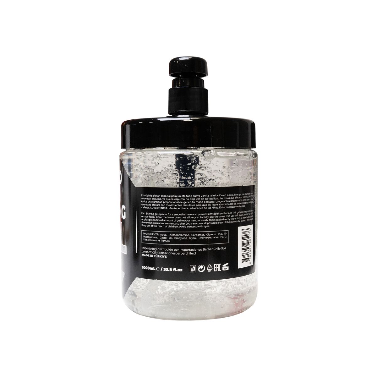 RHINO - GEL PARA AFEITAR RHINO - SILVER 1000ML.