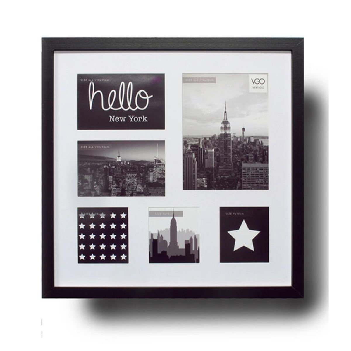 VGO - Marco De Fotos Collage 40x40cm