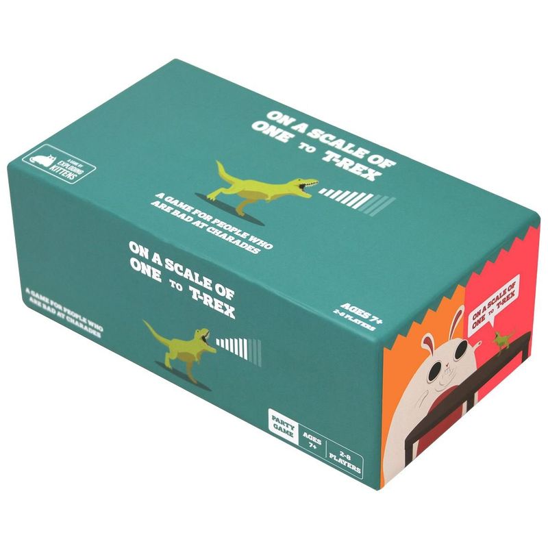 EXPLODING KITTENS - Exploding Kittens - Juego de Mesa En una Escala de 1 a T-Rex