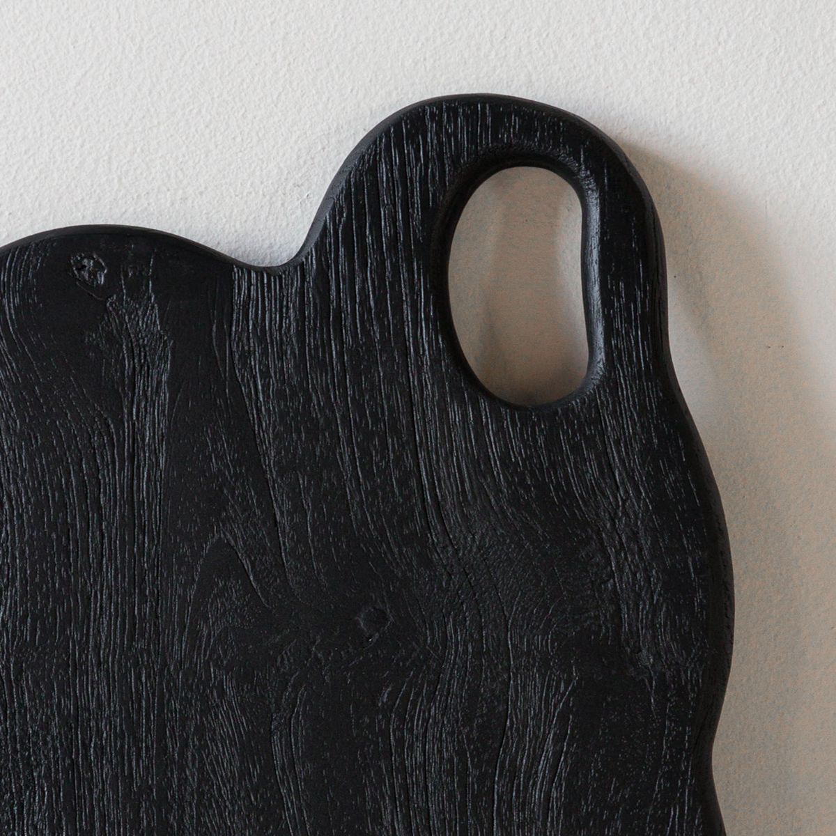 AMOBLE - TABLA TEAK S NEGRO