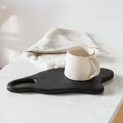 AMOBLE - Tabla Teak Negro Amoblé