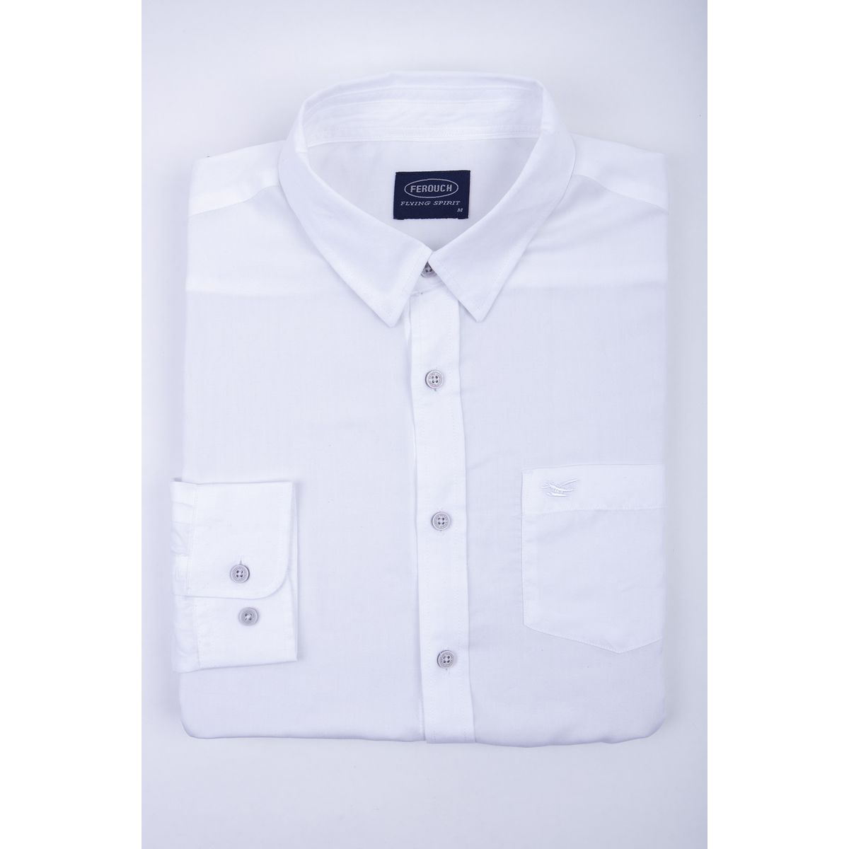 FEROUCH - Camisa Sport Miami F Blanco Ferouch