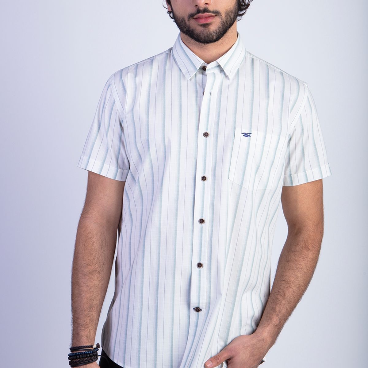 FEROUCH - Camisa Sport Baltimore F Verde Ferouch