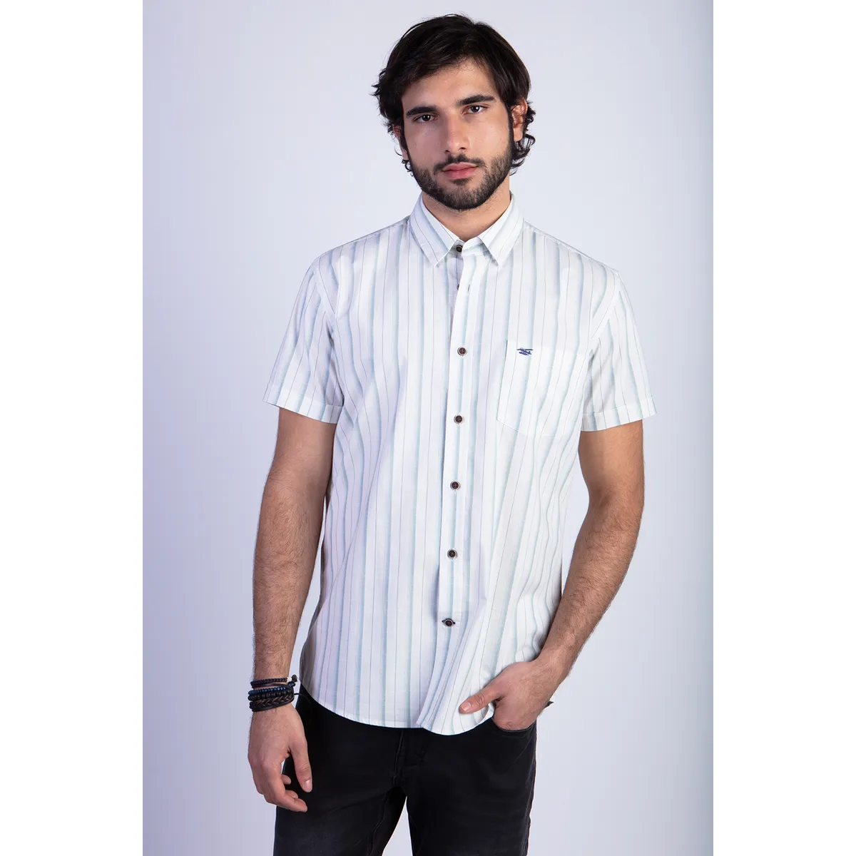 FEROUCH - Camisa Sport Baltimore F Verde Ferouch