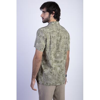 Imagen 2 del producto Camisa Estampada Silver Fj Verde