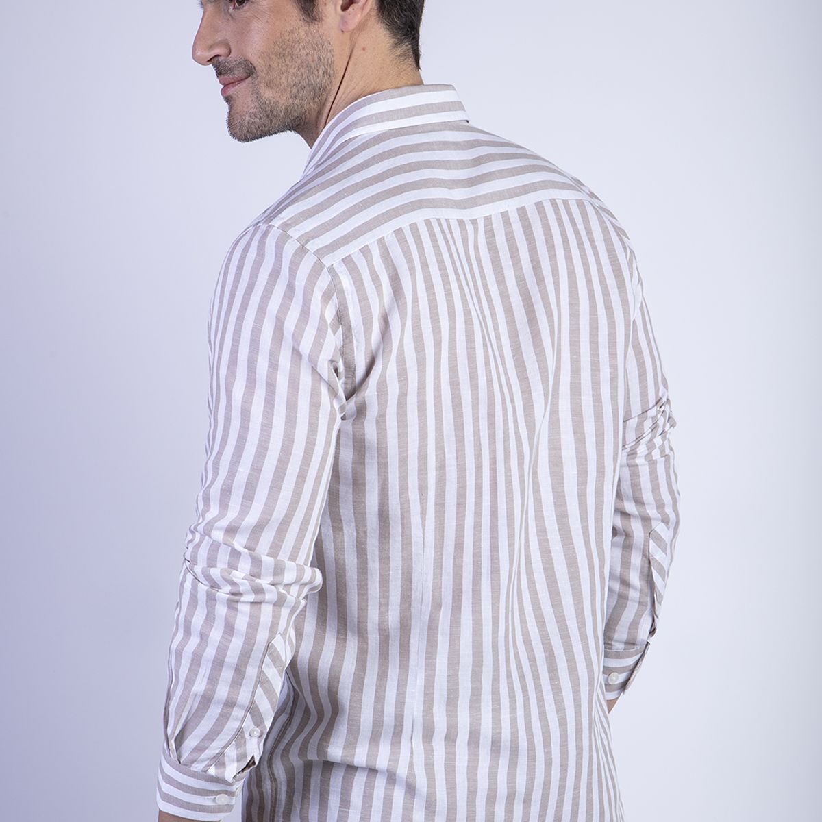 FEROUCH - Camisa Fontana F Beige Ferouch