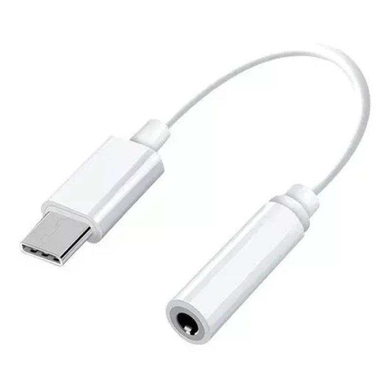 GENERICO - Conector para auriculares de audio 3,5 MM Hembra a conector Tipo C