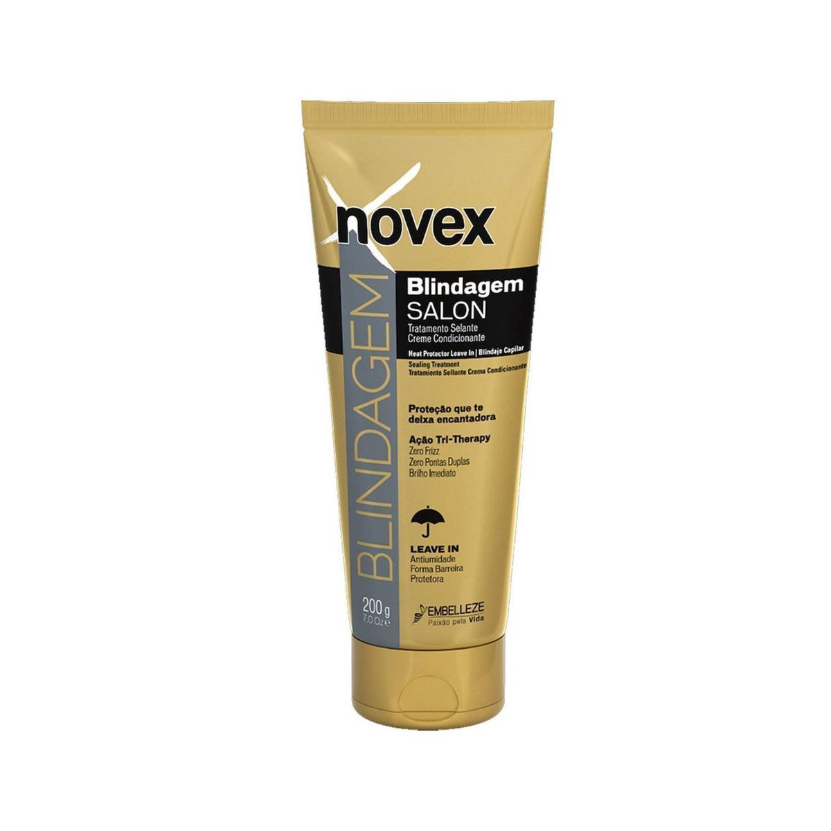 NOVEX - NOVEX BLINDAGEM FINALIZADOR ANTI-FRIZZ 200ML.
