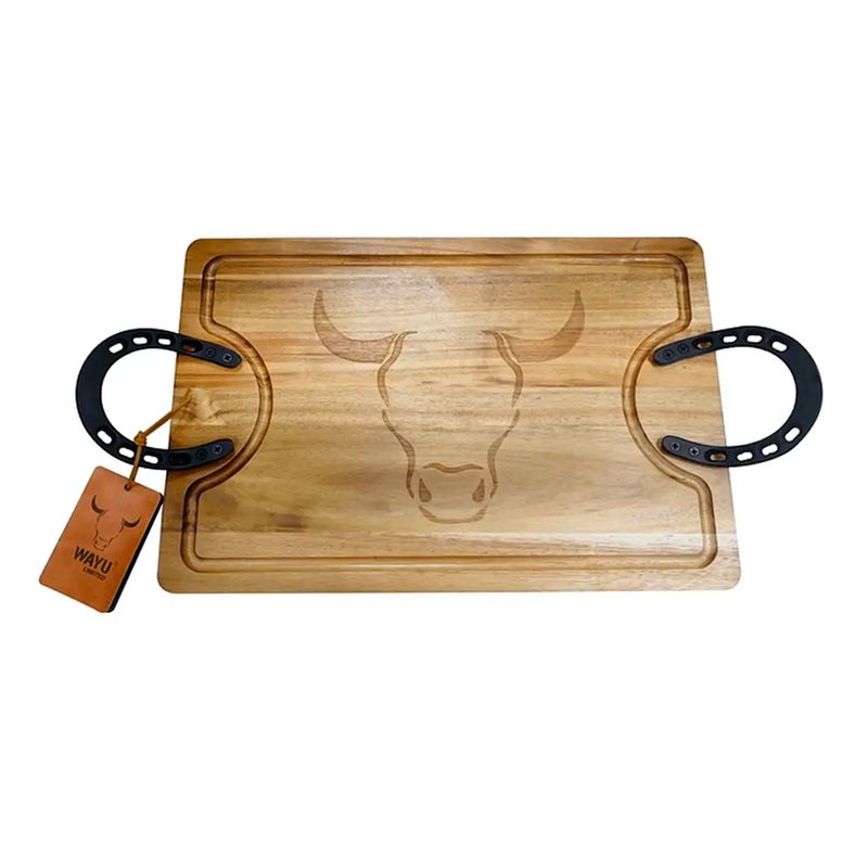 WAYU - Tabla Para Picar Mediana Diseño Herradura 45cm - Wayu