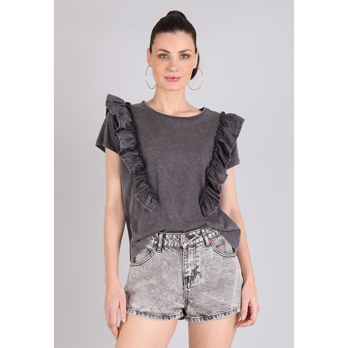 SOVIET - Polera Manga Corta Mujer Soviet SOVIET