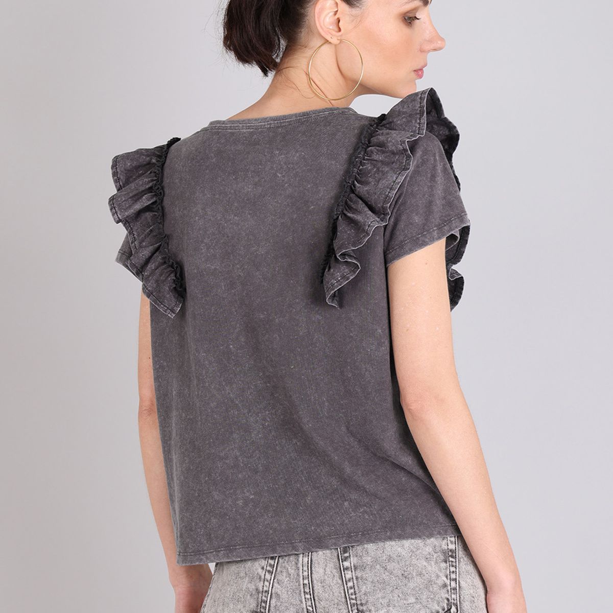 SOVIET - Polera Manga Corta Mujer Soviet SOVIET