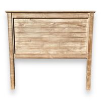 RESPALDO DE CAMA RUSTICO 1 PLAZA, COLOR ROBLE NATURAL DECAPADO