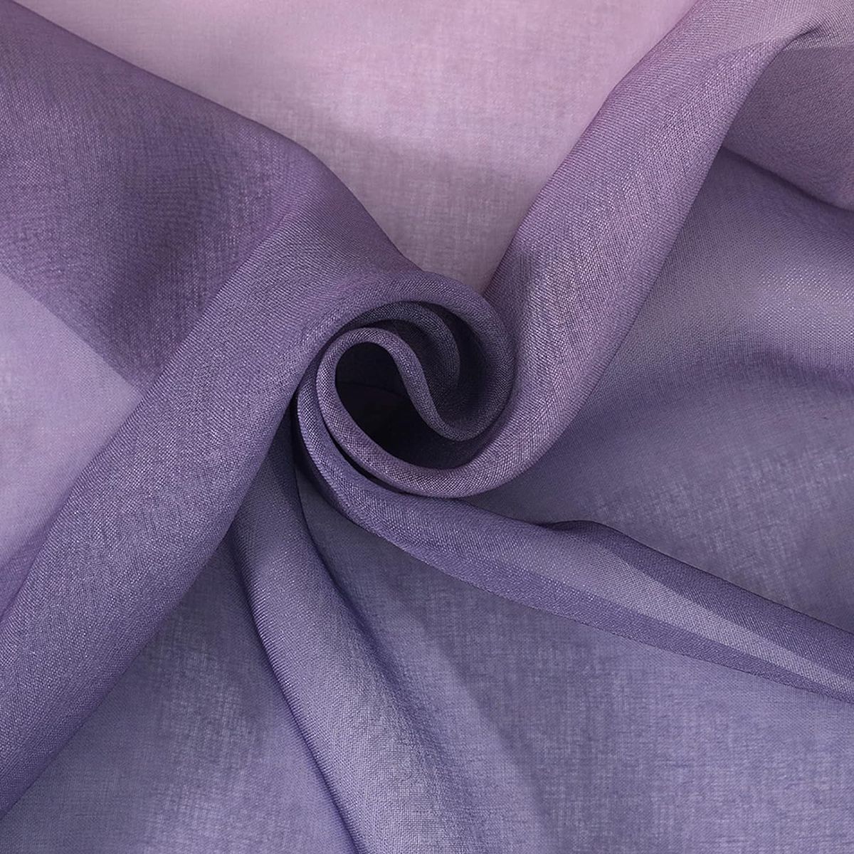 GENERICO - CORTINA VISILLO DEGRADE 2 PAÑOS 140CM X 240CM C/U COLOR MORADO DEGRADE