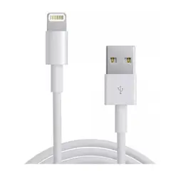 DBLUE - CABLE USB PARA IPHONE 5 IPAD 5 COLOR BLANCO