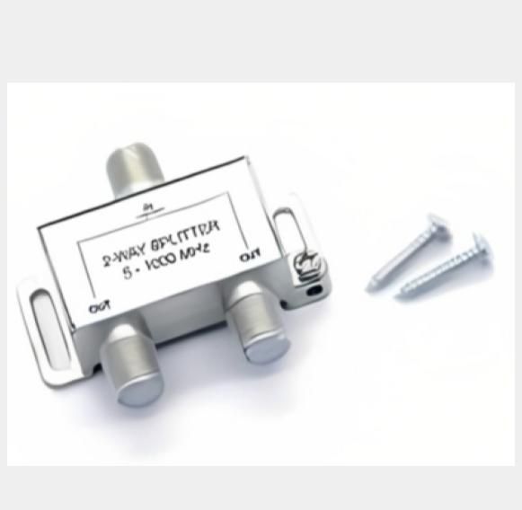 SPLITTER COAXIAL TELEVISION SATELITAL 5-2400MHZ 2 SALIDAS