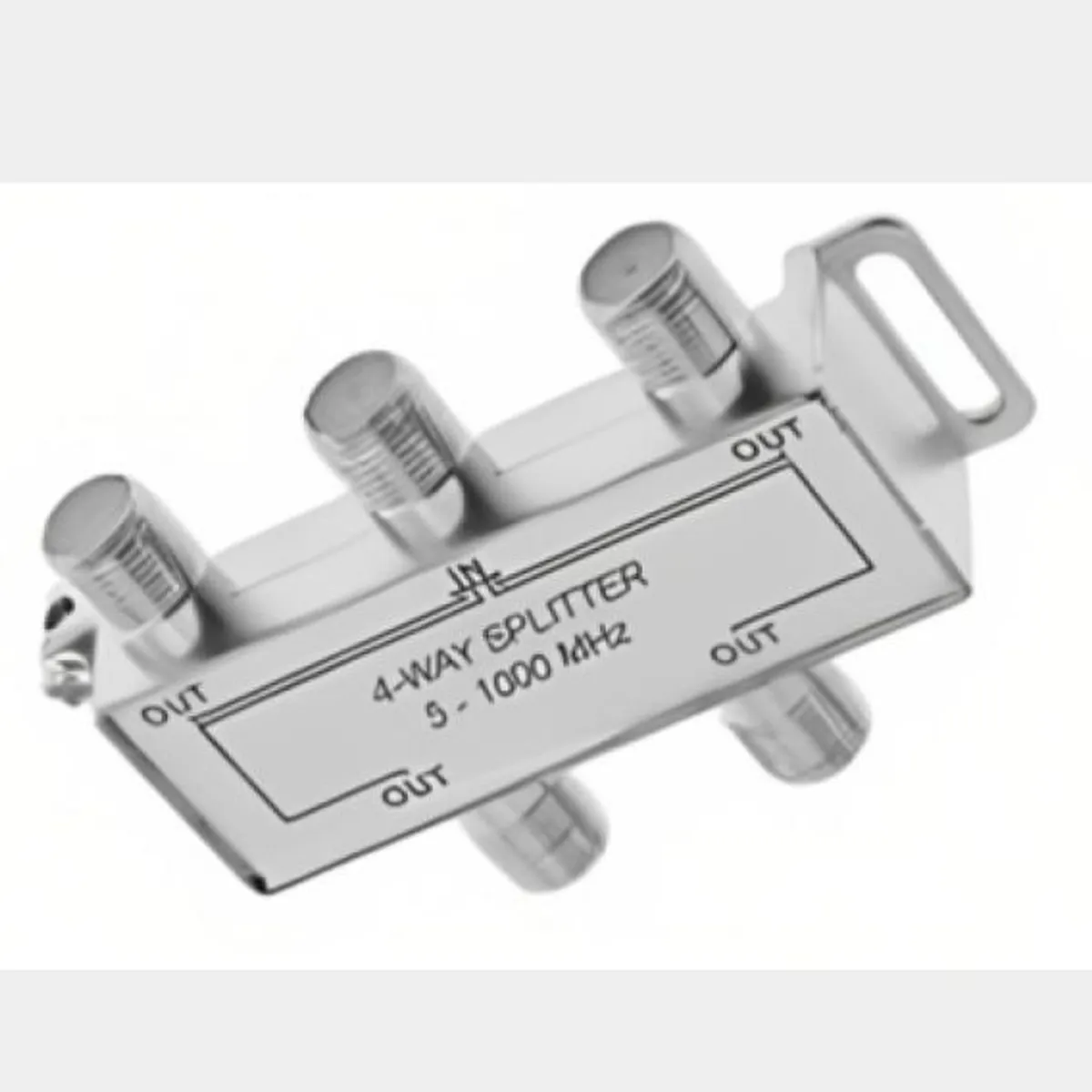 DBLUE - SPLITTER COAXIAL TELEVISIÓN SATELITAL 5-2400MHZ 4 SALIDAS