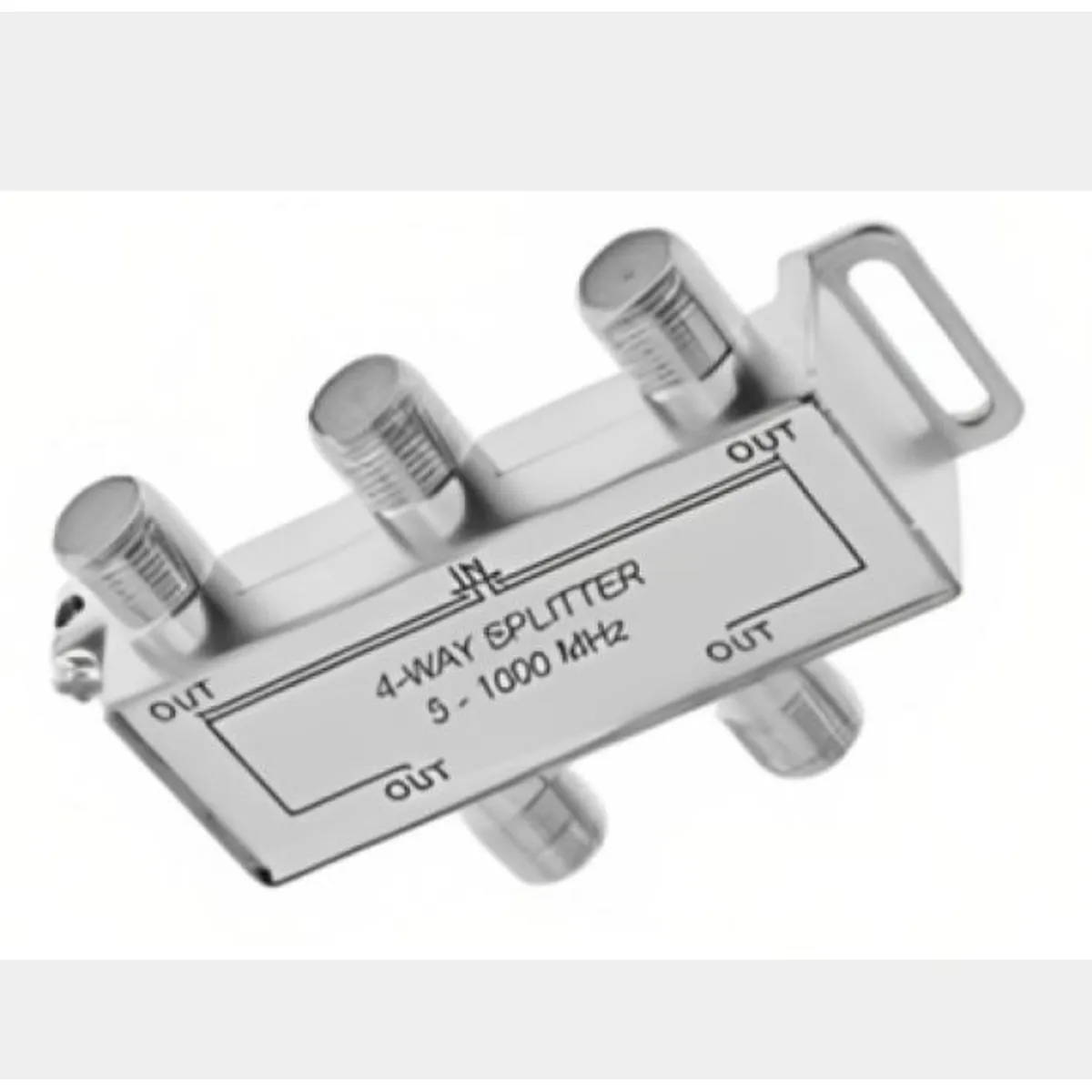 DBLUE - SPLITTER COAXIAL TELEVISIÓN SATELITAL 5-2400MHZ 4 SALIDAS