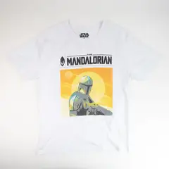 STAR WARS - Polera Hombre Picture Blanco Mandalorian