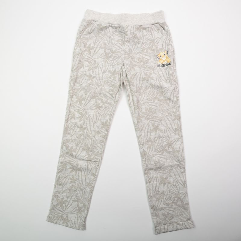 DISNEY - Pantalon De Buzo Niña Rey León Travieso Gris Disney