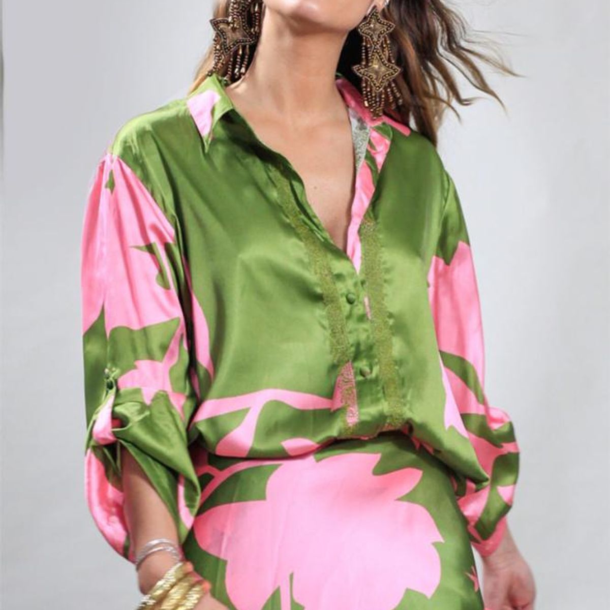 INDIA CHIC - BLUSA ZAPPLIN EATHER FLOWER INDIA CHIC