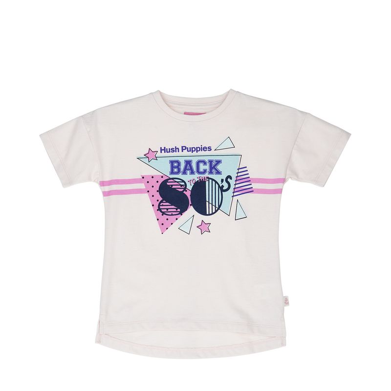 HUSH PUPPIES - Polera Niña Huston Rosado HUSH PUPPIES