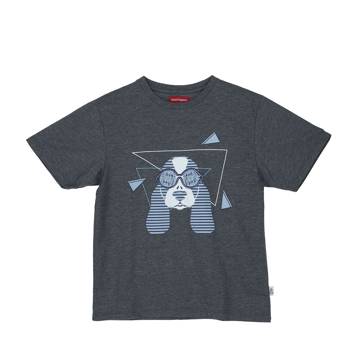 HUSH PUPPIES - Polera Niño Mercury Gris Oscuro HUSH PUPPIES