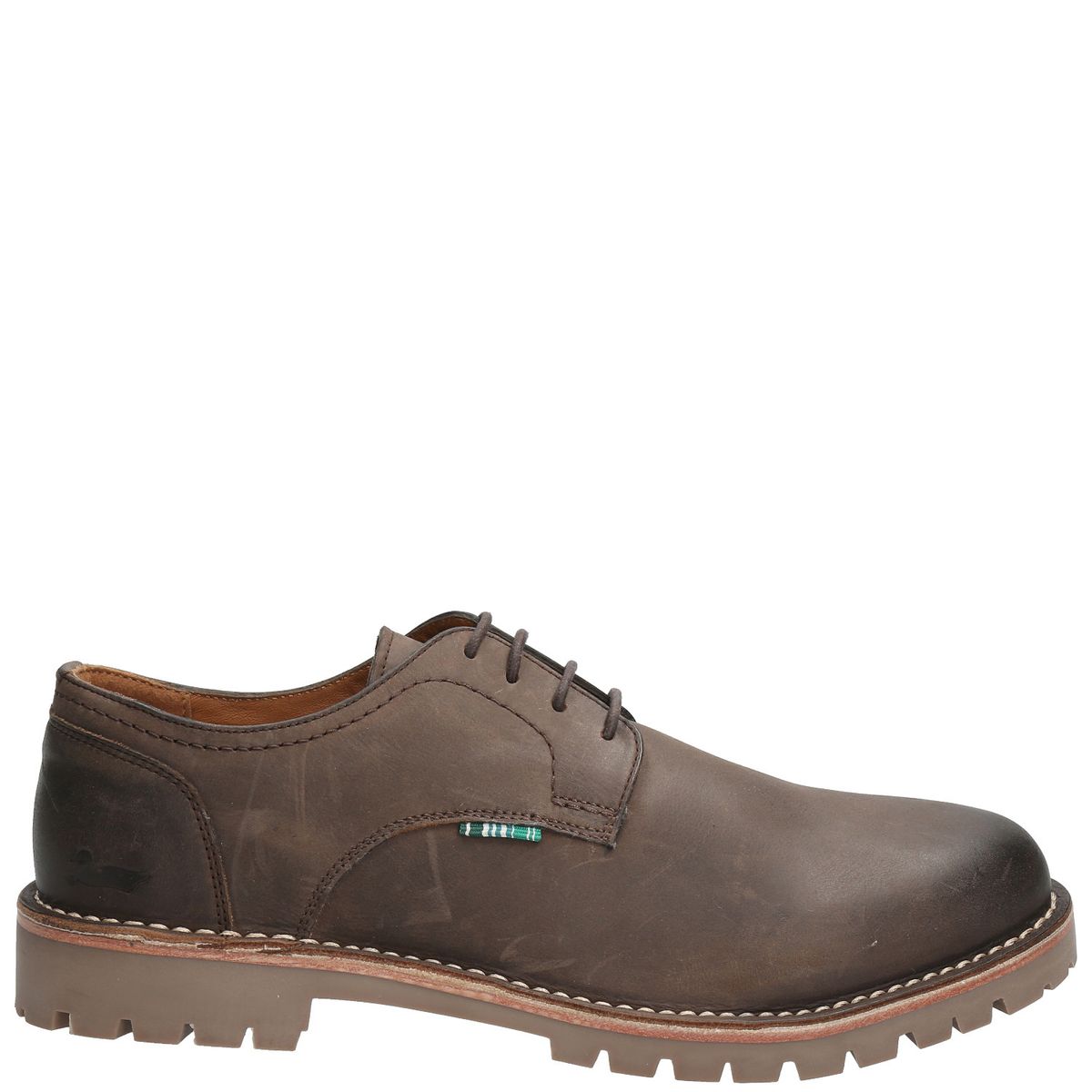 ROCKFORD - Zapato Cuero Hombre Wells Café ROCKFORD