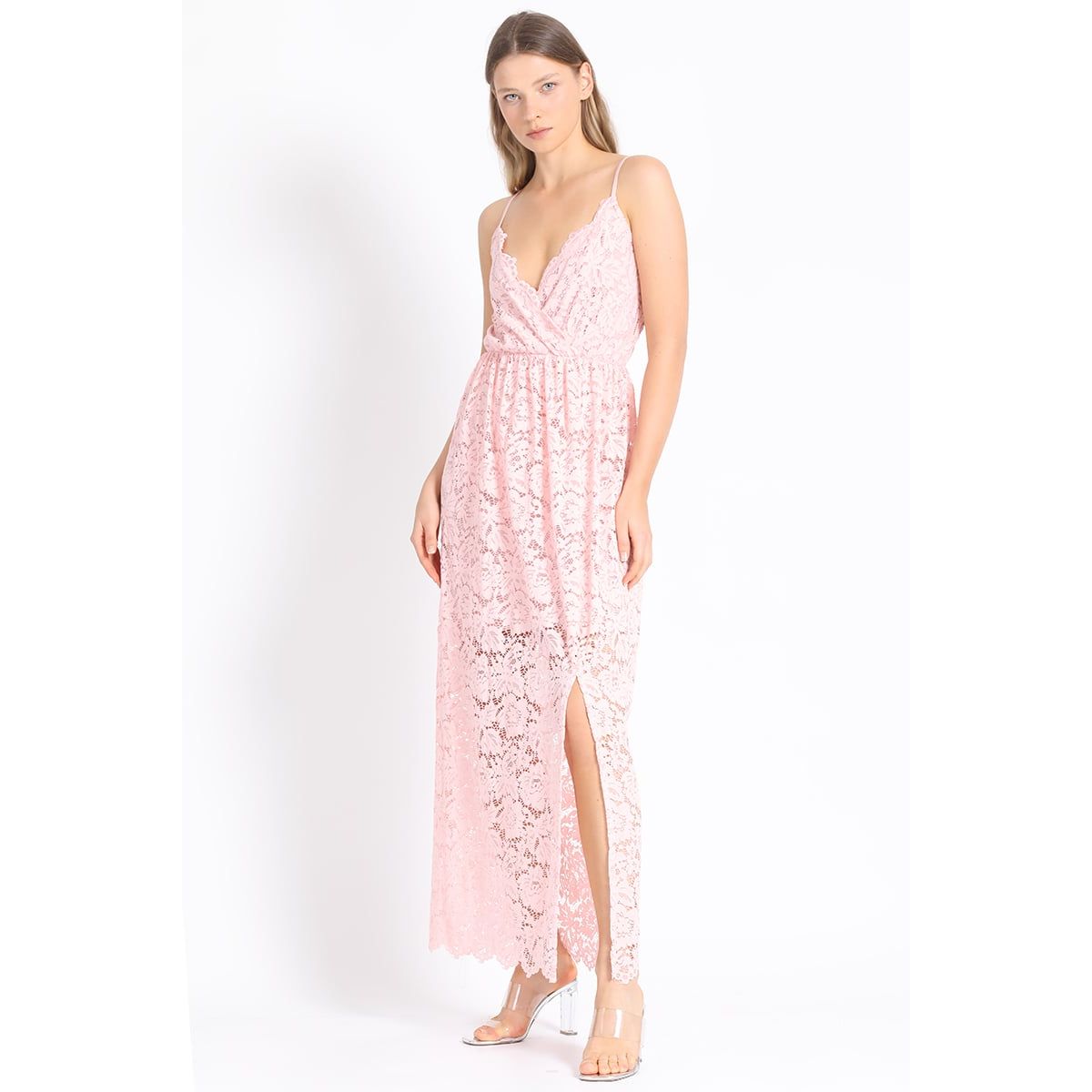 LIOLA - Vestido Maxi Rosa Liola