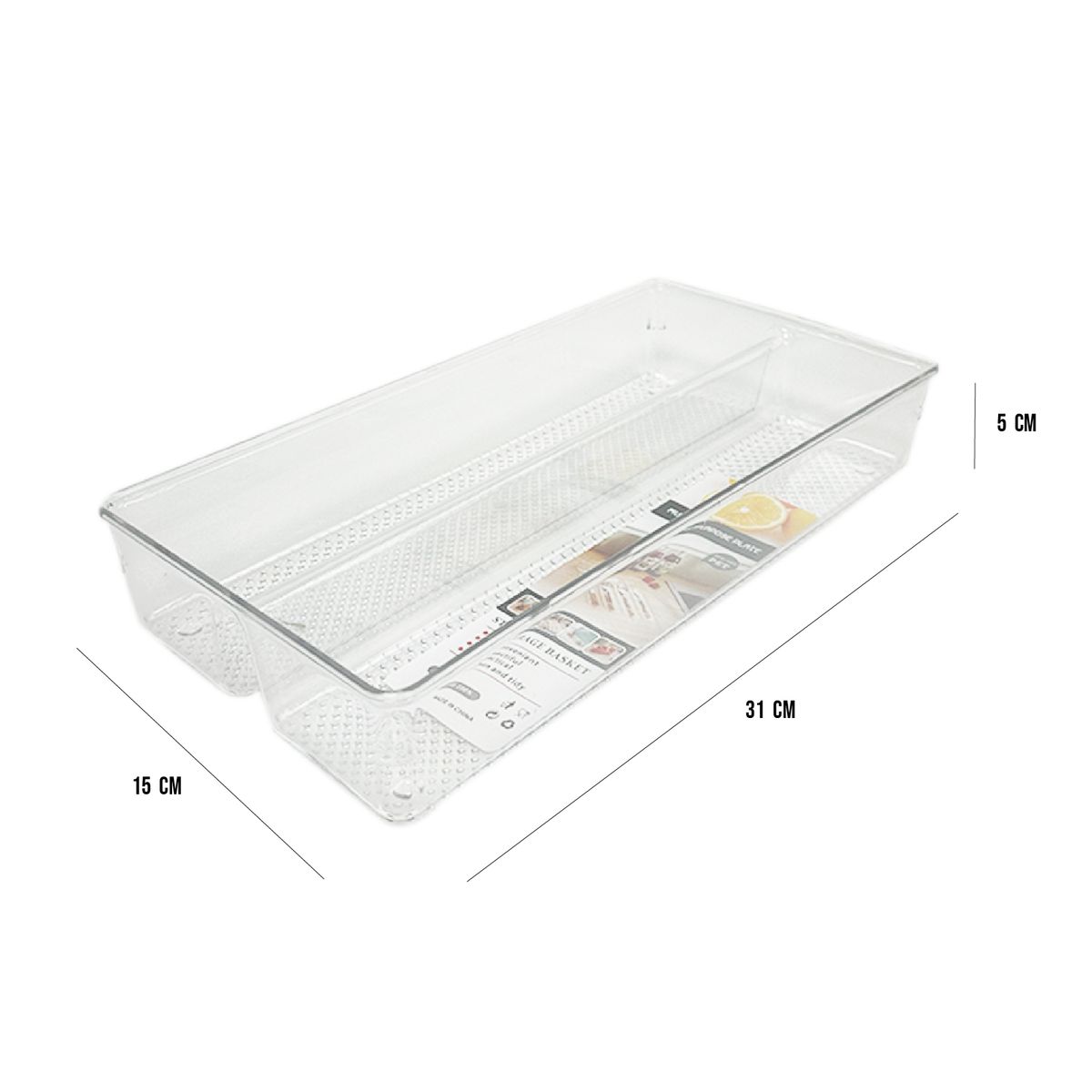 NEWTREE - Organizador de Cocina Accesorios Multiusos 2 Divisiones