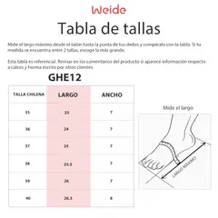 WEIDE - Zapatos Taco Alto Dorado Fiesta GHE12