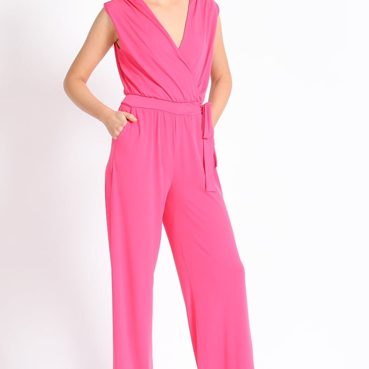 LIOLA - Enterito Recto Jersey Fucsia Liola