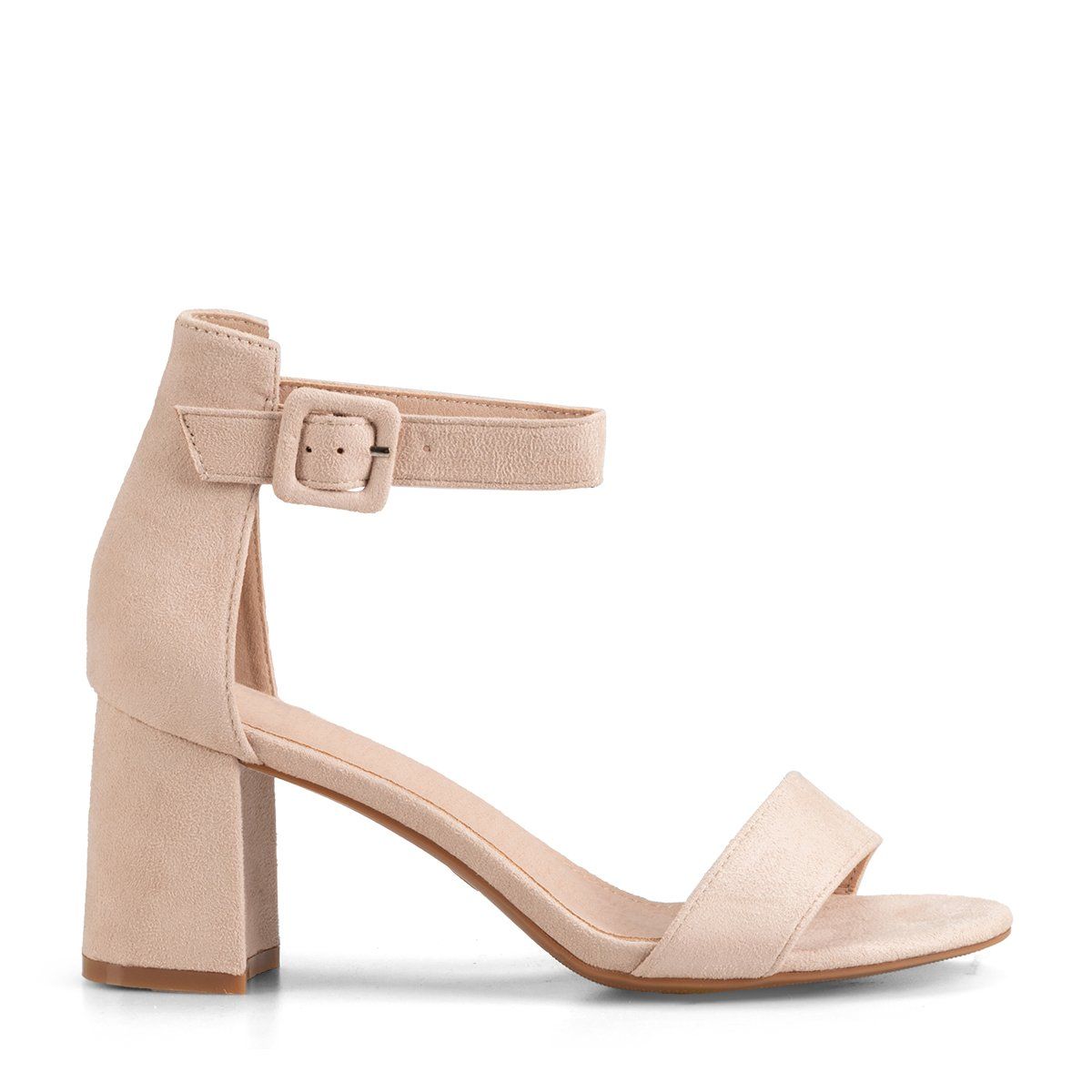 WEIDE - Sandalia Taco Beige Fiesta GHE19 Weide