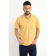 KOTTING - Polera Pique Melange Amarillo