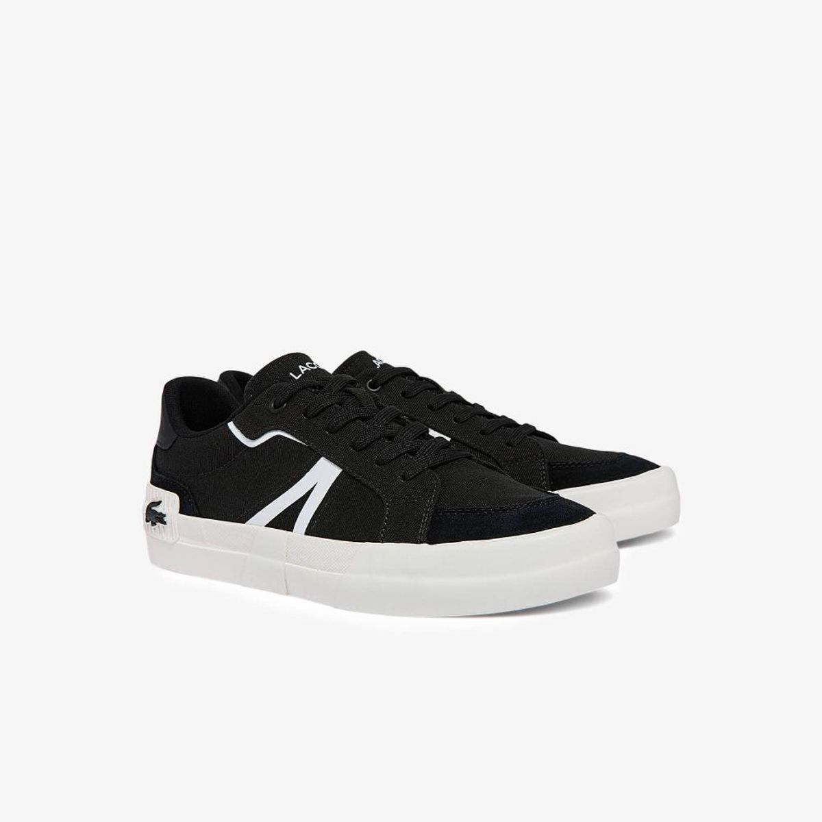 LACOSTE - Zapatilla Lacoste L004 Hombre Negro - Negro