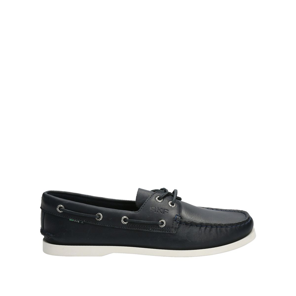 ROCKFORD - Mocasín Cuero Hombre Boat Azul ROCKFORD