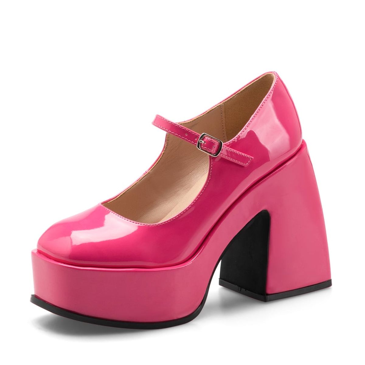 WEIDE - Zapato Taco Alto  Durazno Casual YL51 Weide