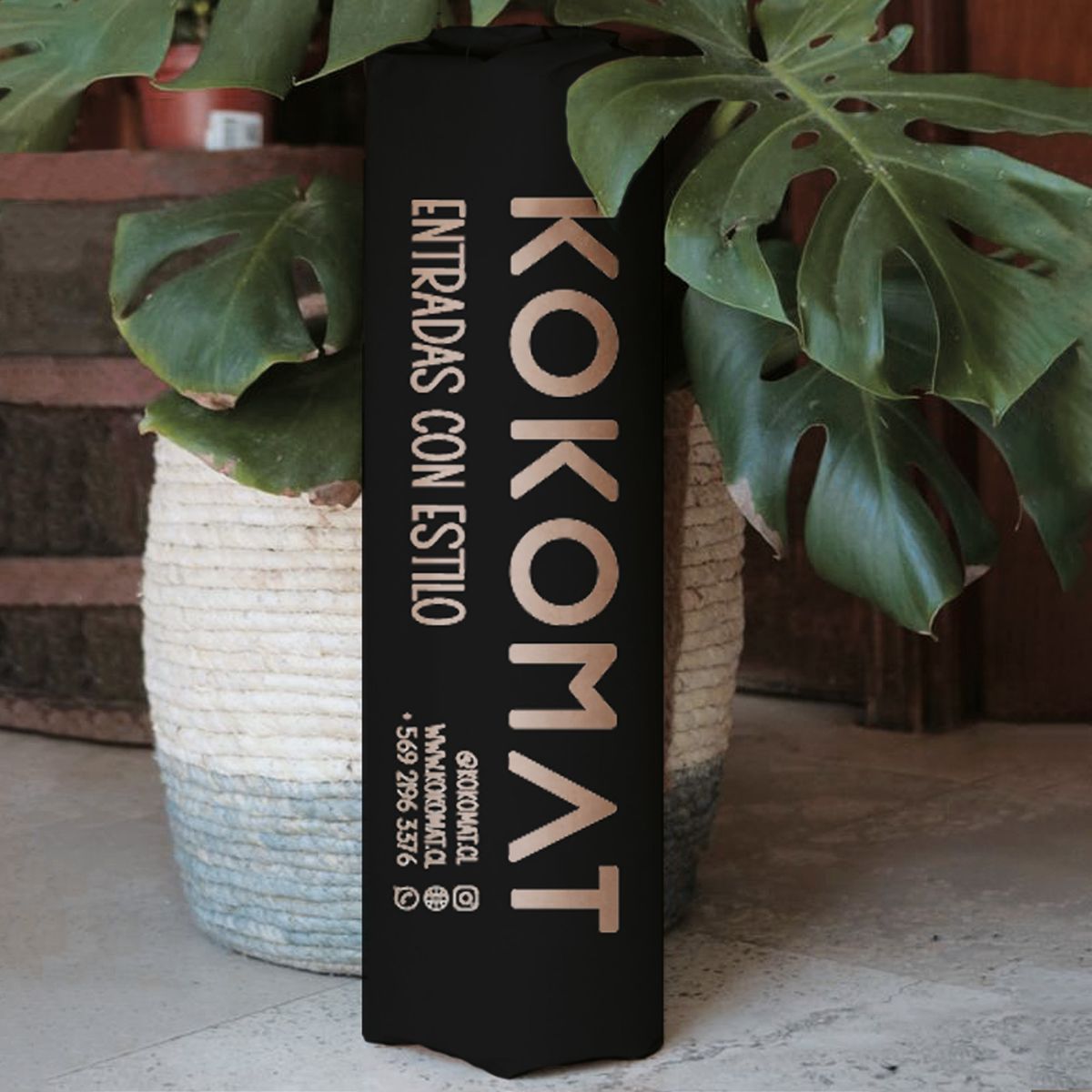 KOKOMAT - Choapino Liso Biodegradable 60cm x 120cm