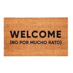 KOKOMAT - Choapino Biodegradable 45cm x75cm Welcome no por mucho rato