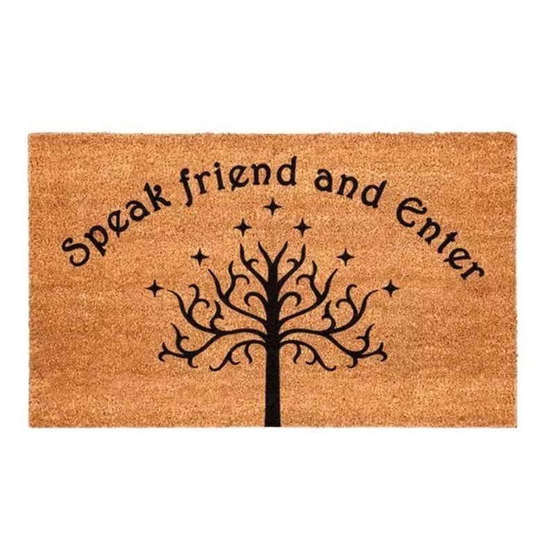 KOKOMAT - Choapino Biodegradable 45cm x75cm Speak friend and enter