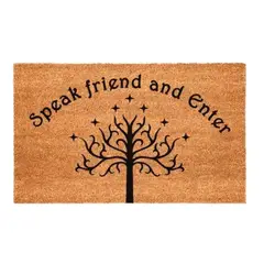 KOKOMAT - Choapino Biodegradable 45cm x75cm Speak friend and enter