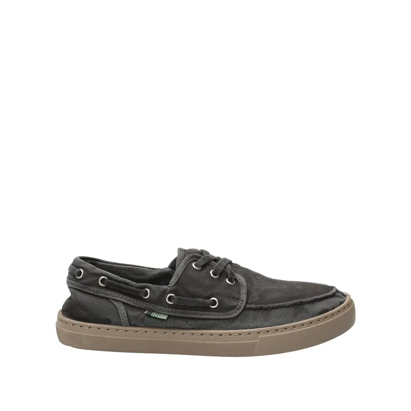 ROCKFORD - Zapatilla Algodón Orgánico Hombre Napa Gris Oscuro ROCKFORD