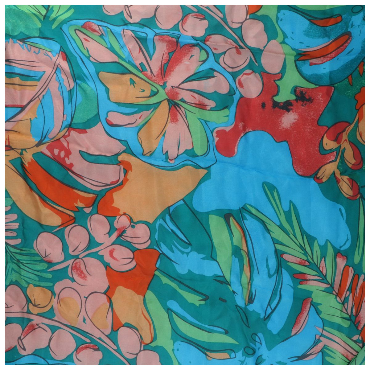 ROCKFORD - Pañuelo Seda Mujer RKF Silk Bolzano Multicolor ROCKFORD