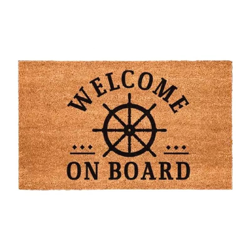 KOKOMAT - Choapino Biodegradable 45cm x75cm Welcome on board