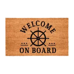 KOKOMAT - Choapino Biodegradable 45cm x75cm Welcome on board