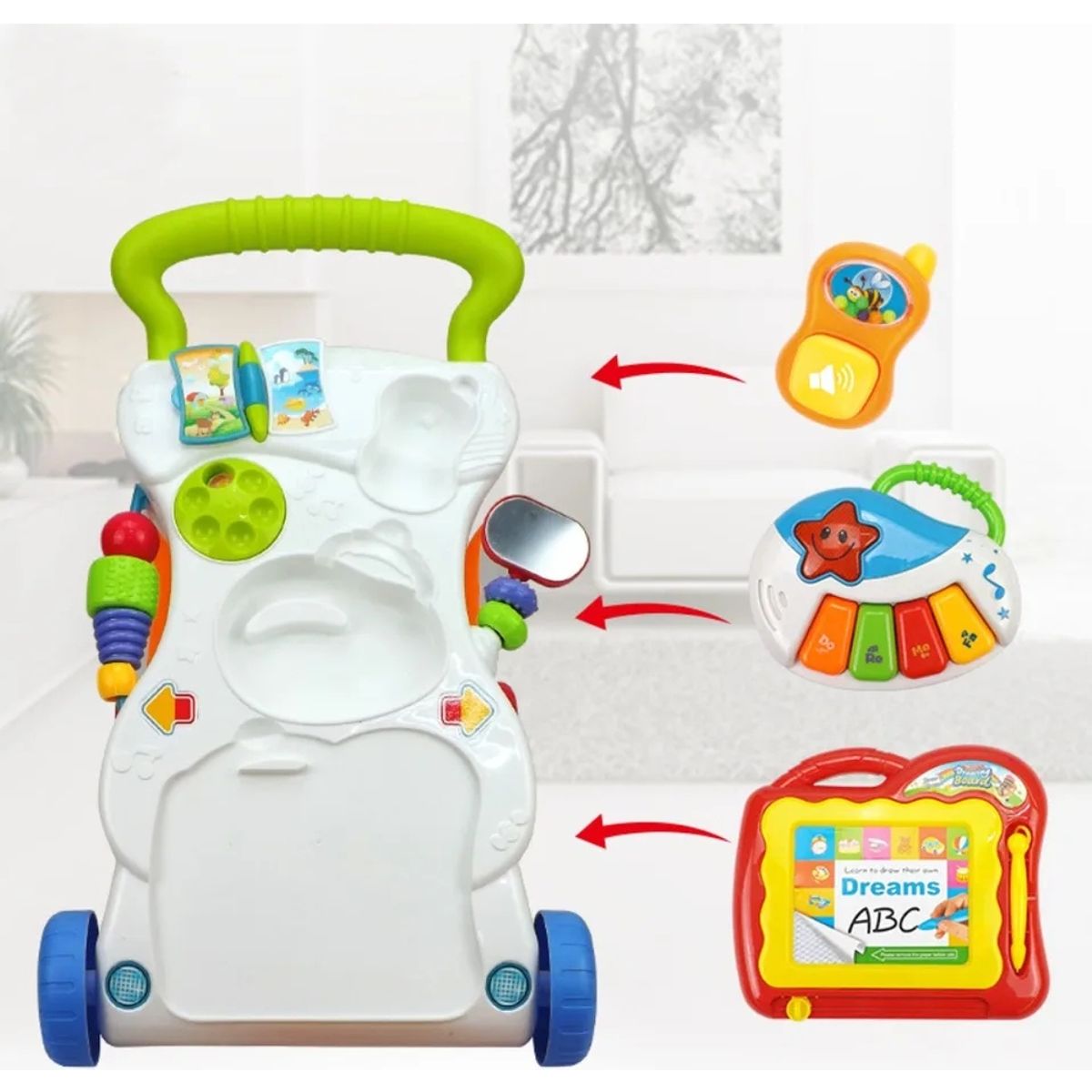 U BUY - Caminadora Corre Pasillos Para Bebés