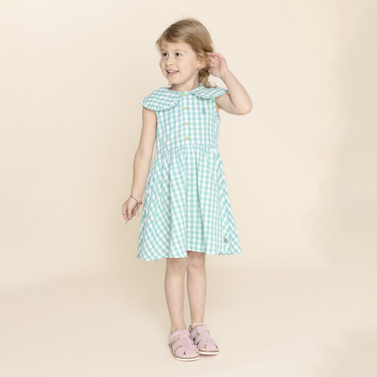 HUSH PUPPIES - Vestido Niña Akari [8-16] Verde HUSH PUPPIES
